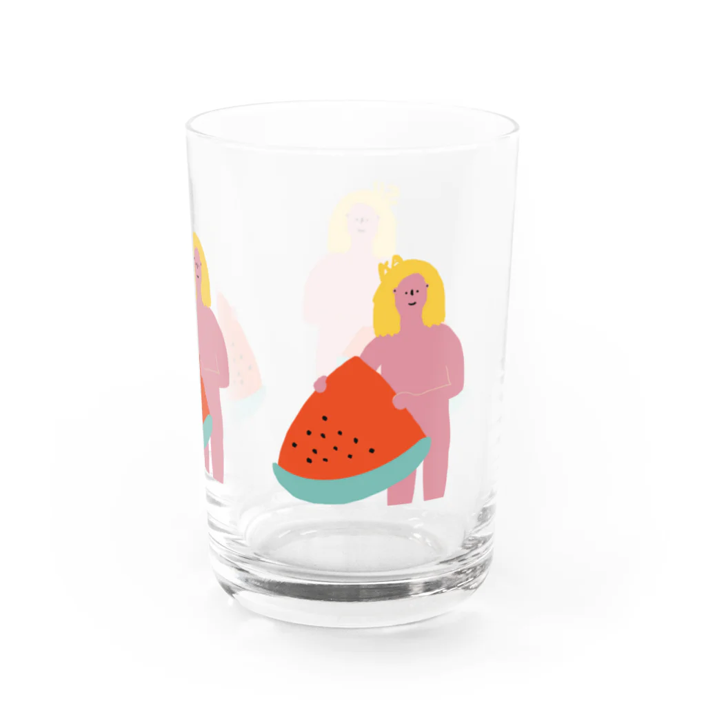 shima shima SHOPのスイカで夏 Water Glass :right