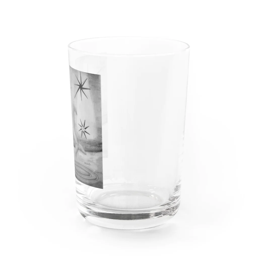 39Sのイルカ飛ぶ！ Water Glass :right