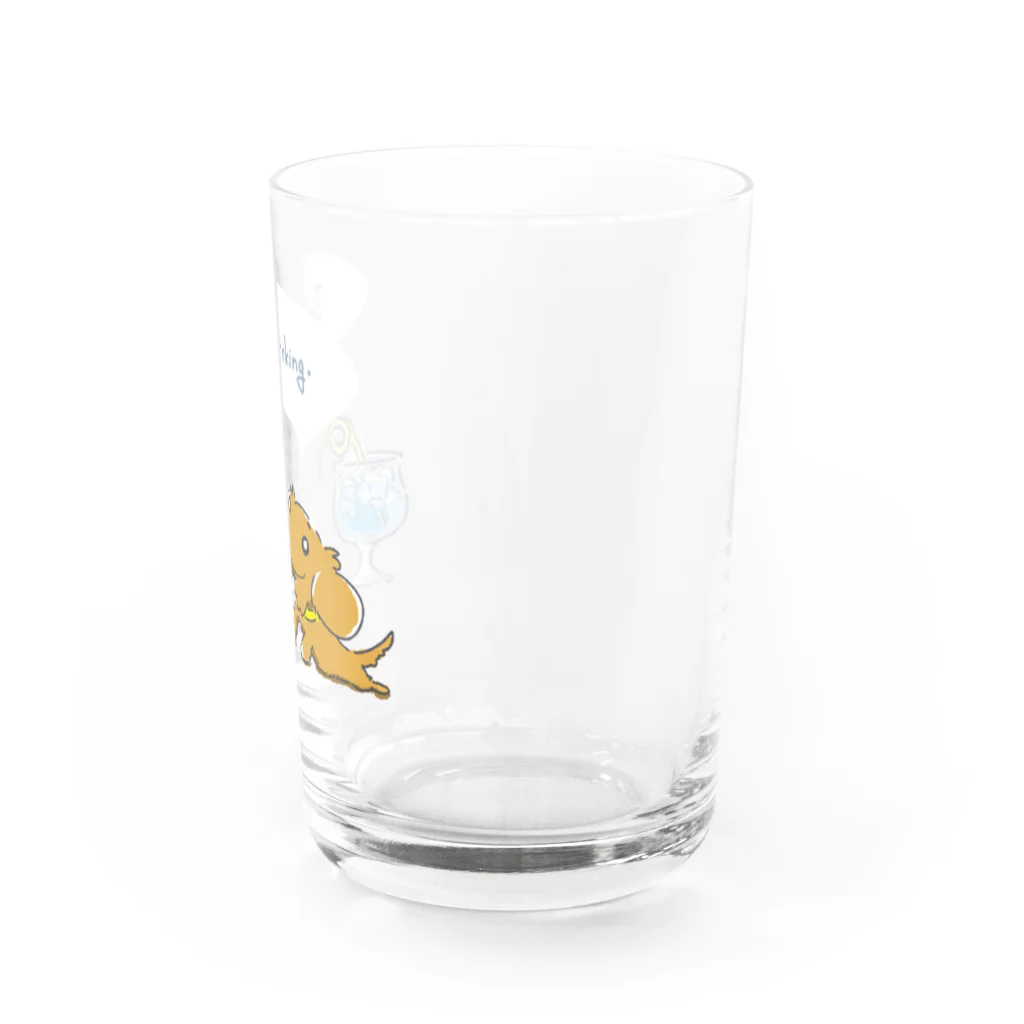 スーパーわんわんズのドリンクわんこ Water Glass :right