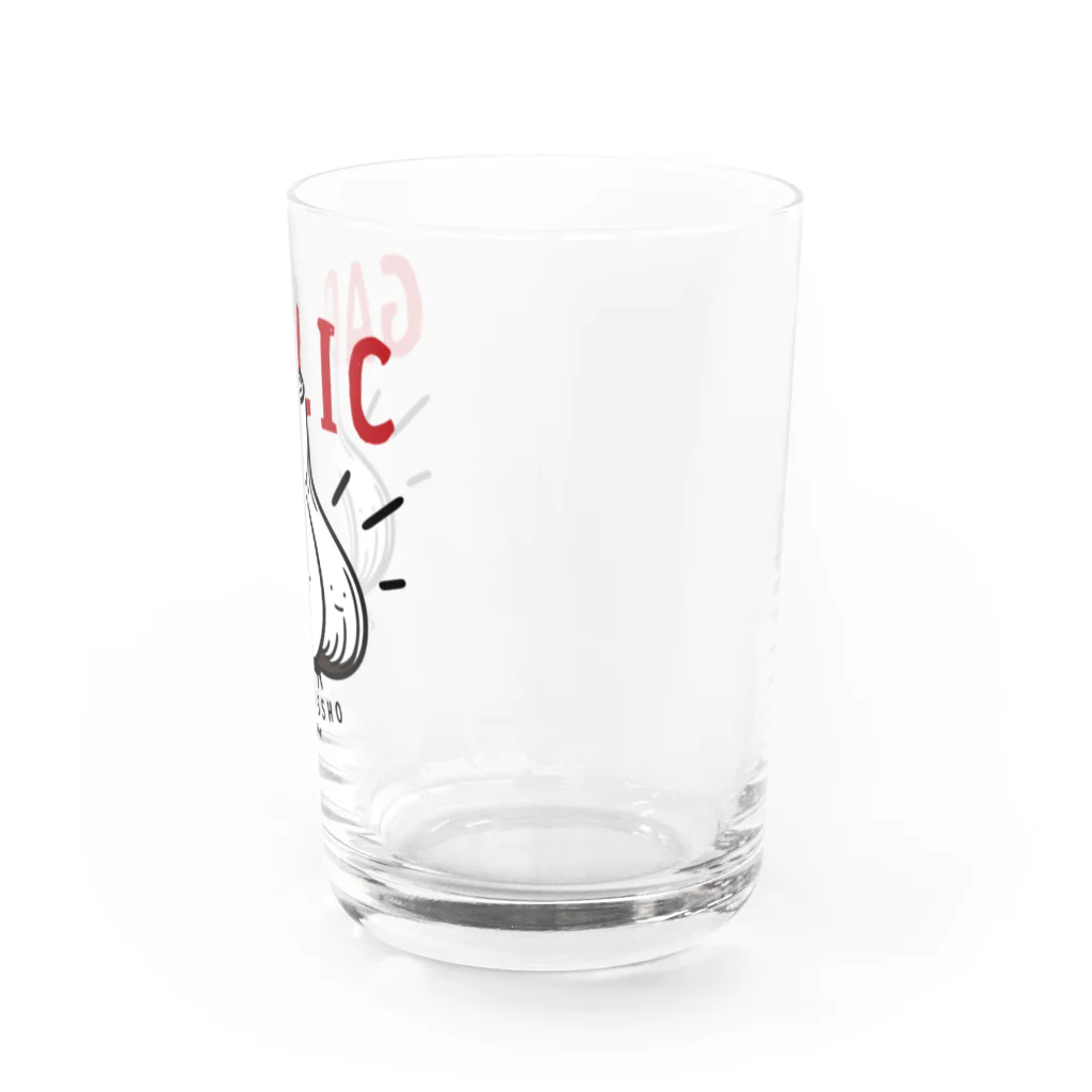 イラスト MONYAAT のにんにく　ずっと一緒 Water Glass :right