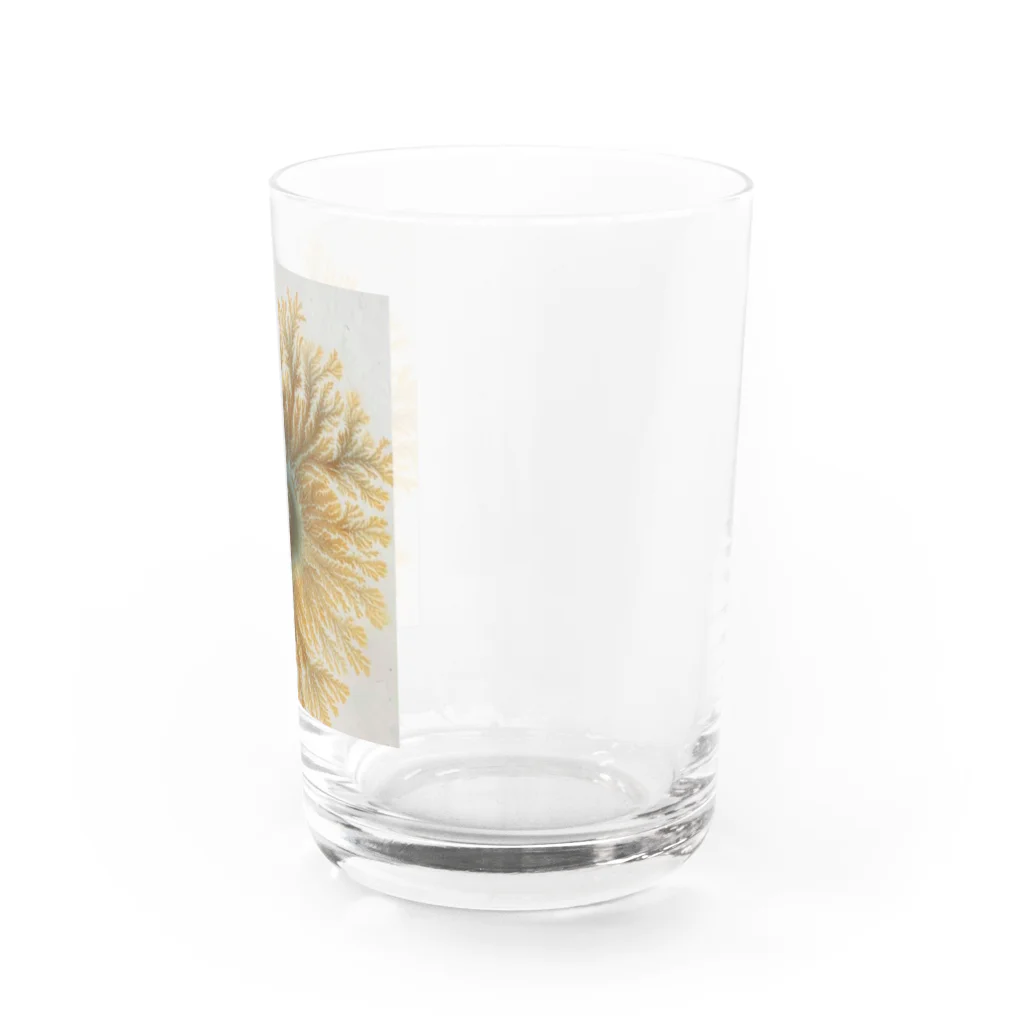 龍眼ミタマスアートの龍球フラクタル Water Glass :right