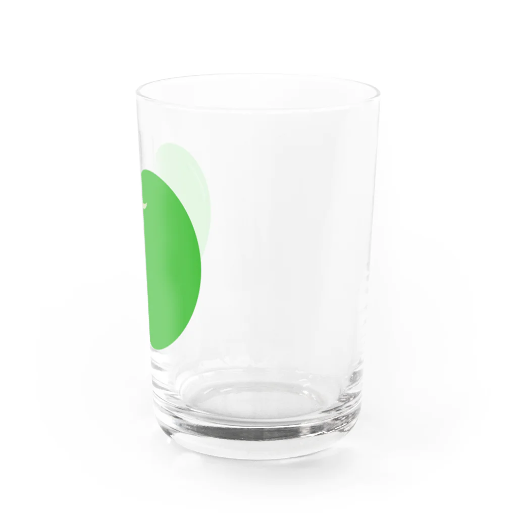 KANON21の大きな青りんご Water Glass :right