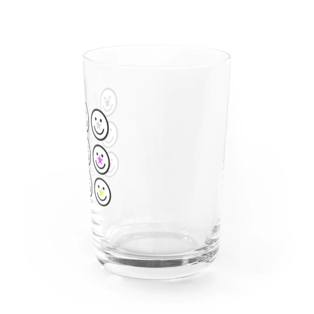 しんちゃんママの雪だるまモチーフ グッズ Water Glass :right