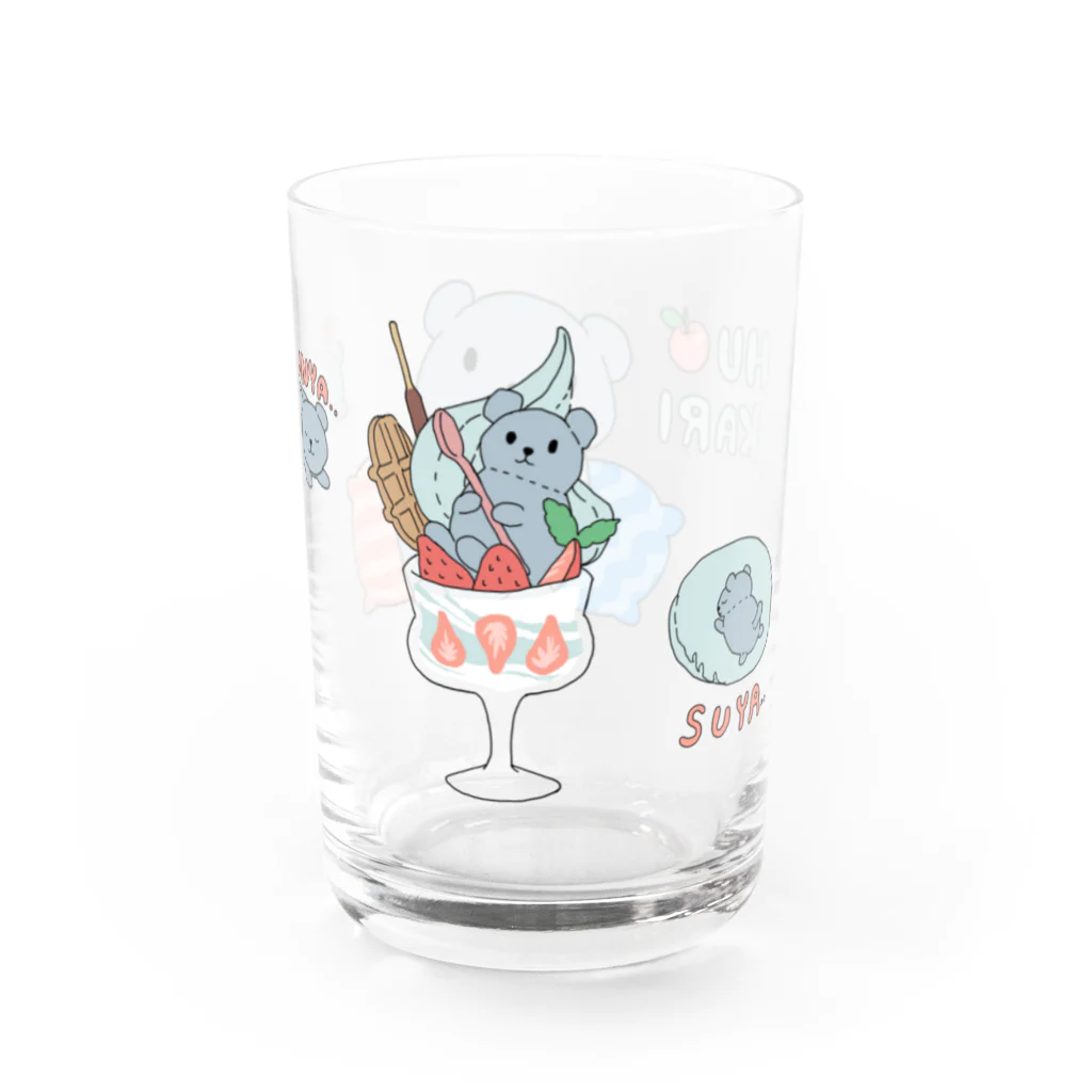 ねずみのちゅーかり Water Glass :right