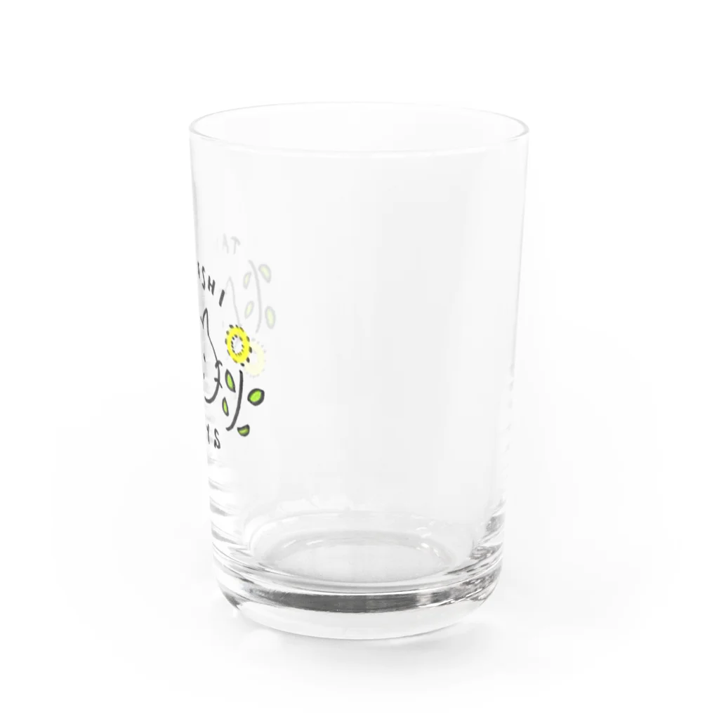 しろねこ　さんかくshopのさんかく　たのしいデイズ Water Glass :right