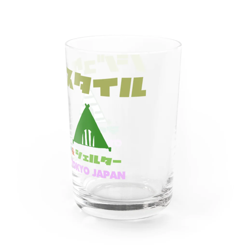 OTOKONOKOTOKYOJAPANの野宿style Water Glass :right