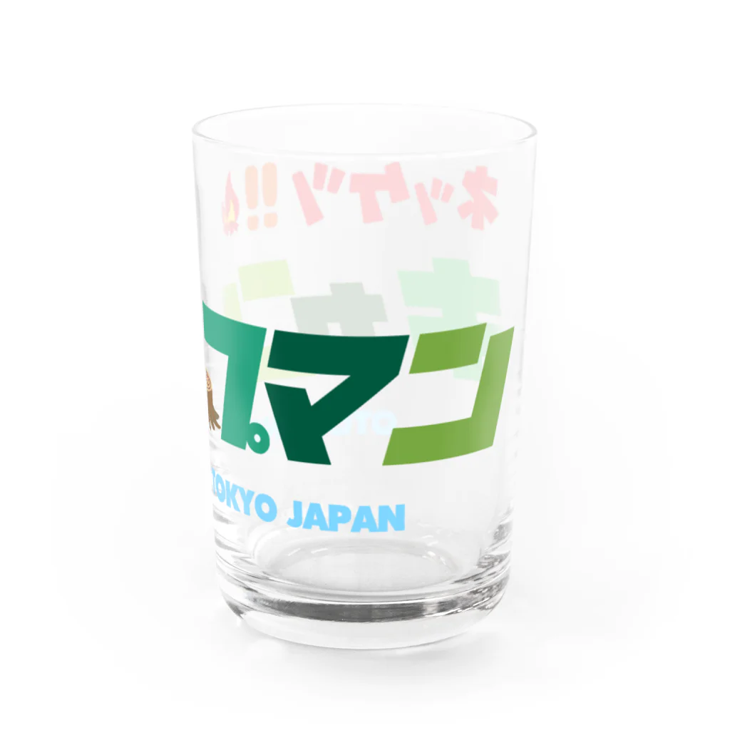 OTOKONOKOTOKYOJAPANの熱血!キャンプマン Water Glass :right