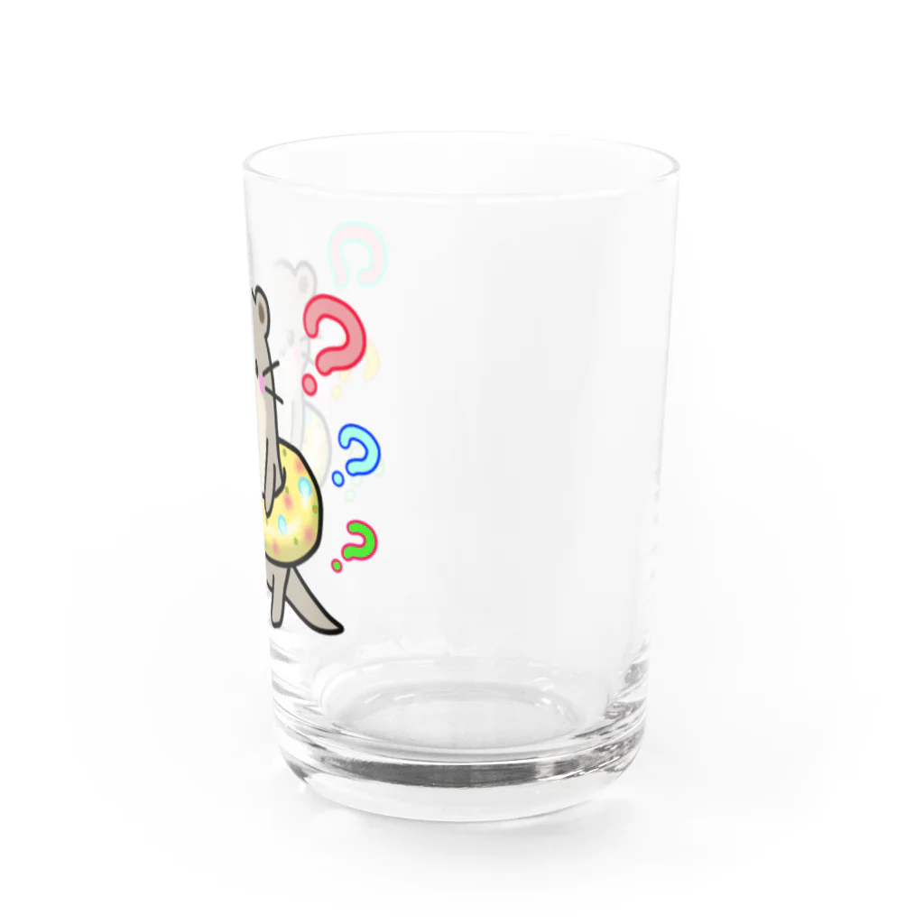 みなまりSHOPの仲良しアニマル　カワウソ Water Glass :right