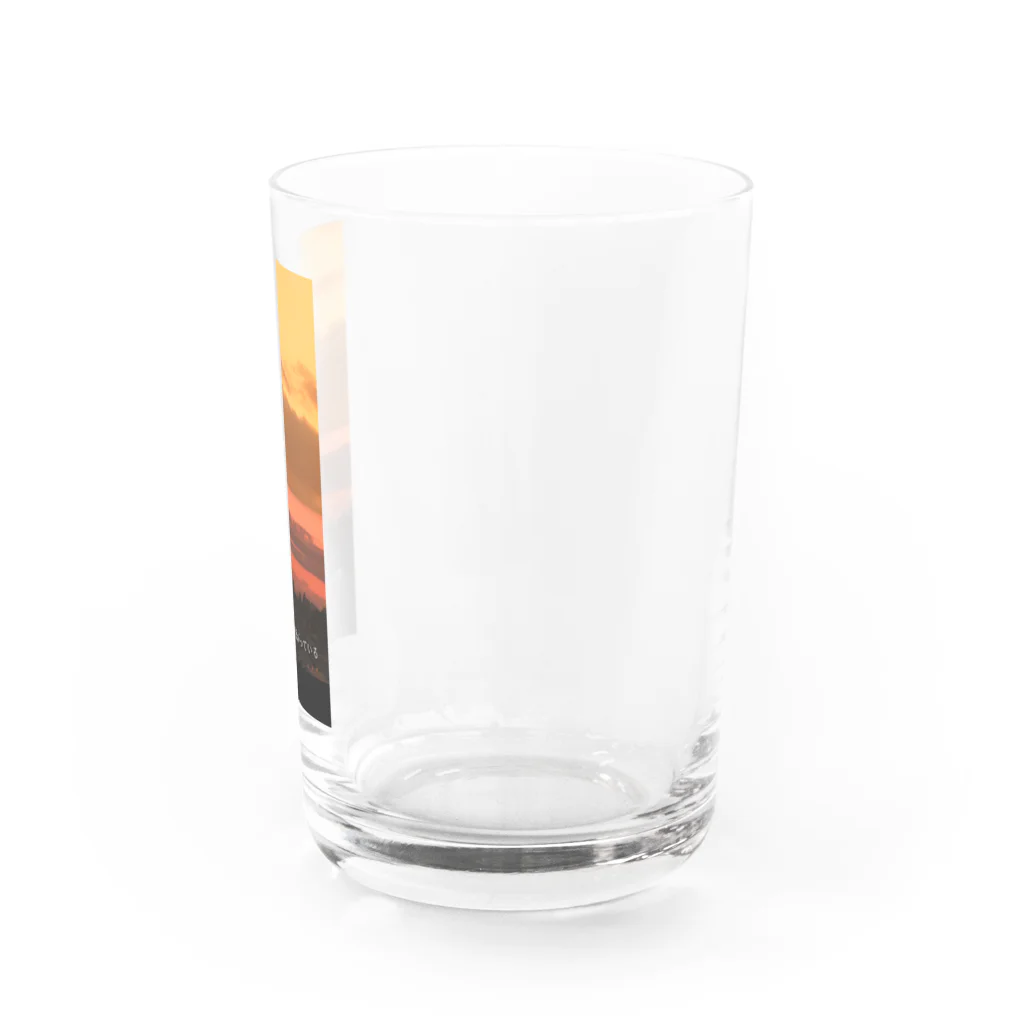 ななこの空はどこにでも繋がっている Water Glass :right