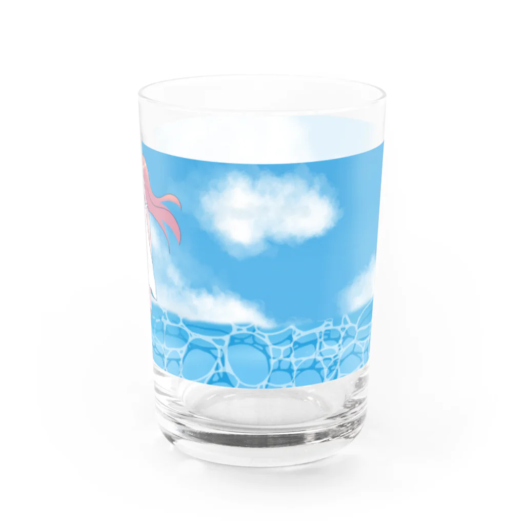 あおいの海と少女 Water Glass :right