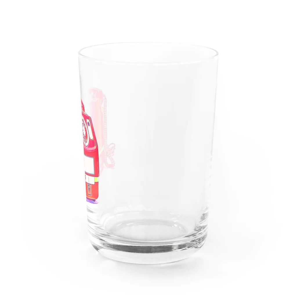 昭和の思い出の昭和の思い出『赤電話』 Water Glass :right