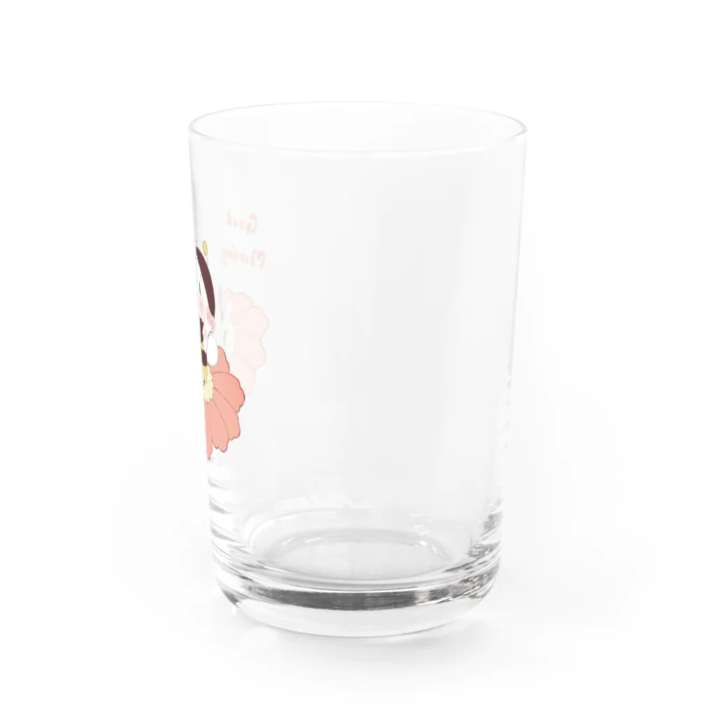 紙袋のベビじぃ(蜂さんver.) Water Glass :right