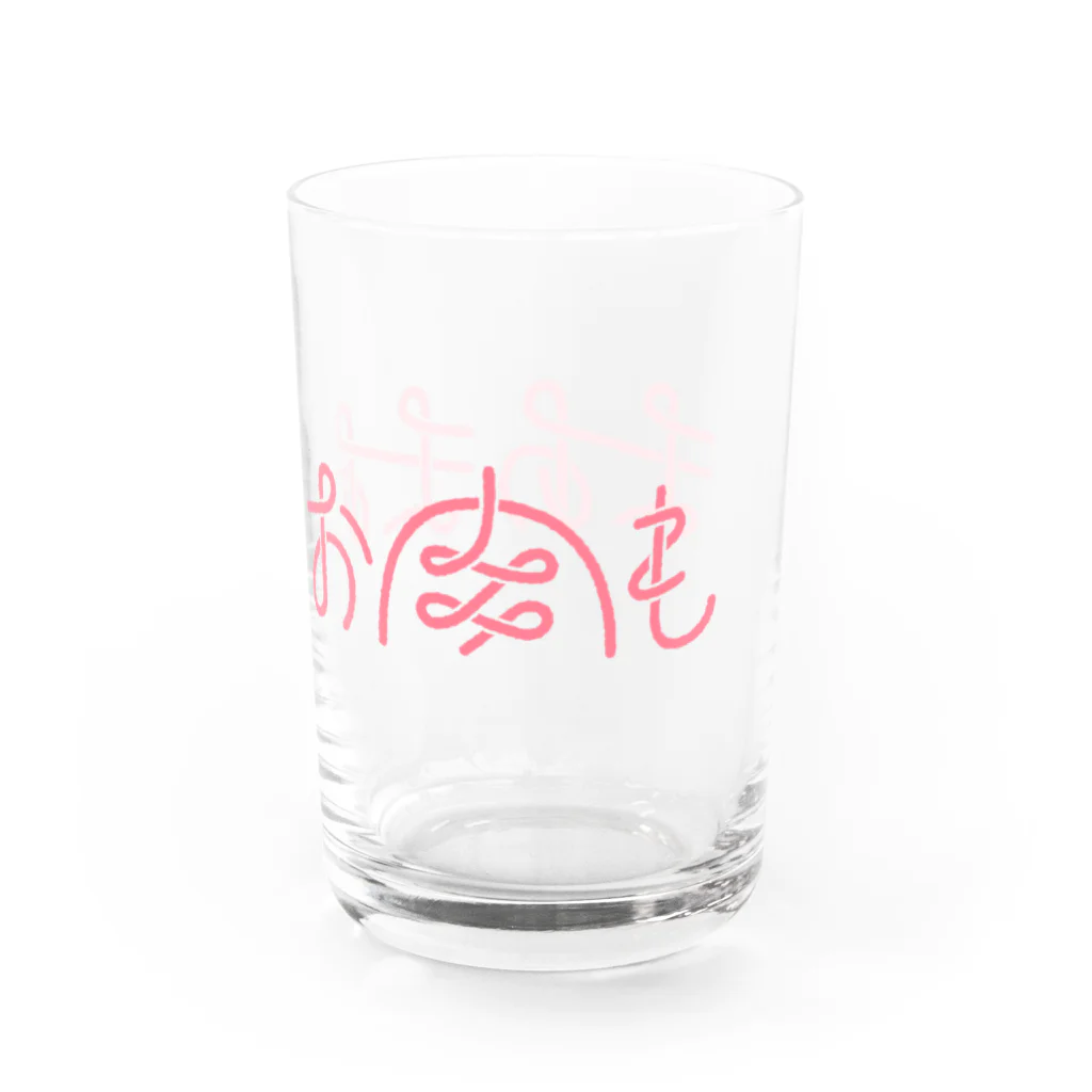 ホドホド野菜のまぁまぁお肉も Water Glass :right