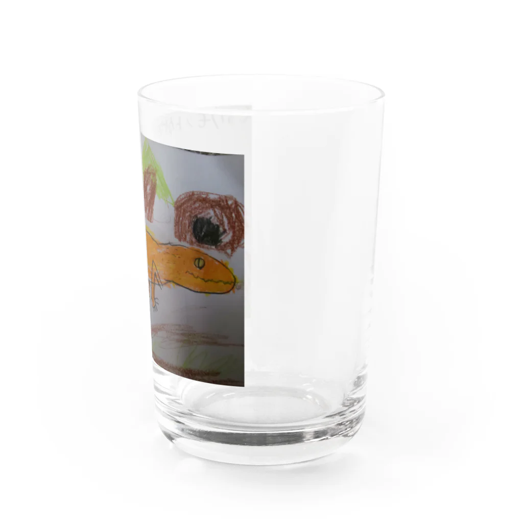 いきものショップのレオパのみかんちゃん Water Glass :right