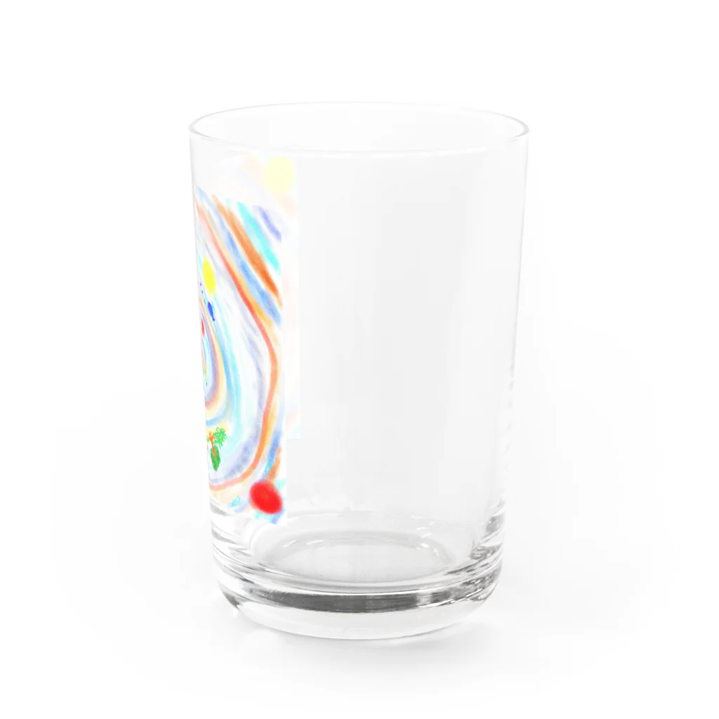 smallpointの永遠の地球 Water Glass :right