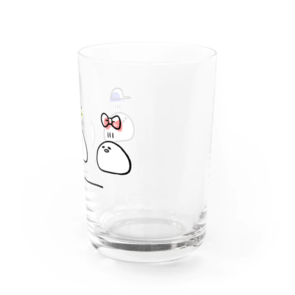 一畳半SUZURI店のUHYO---ひよこ Water Glass :right