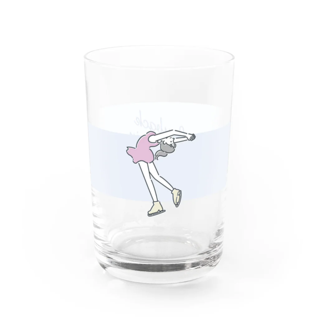 rd-T（フィギュアスケートデザイングッズ）のLayback Spin Water Glass :right