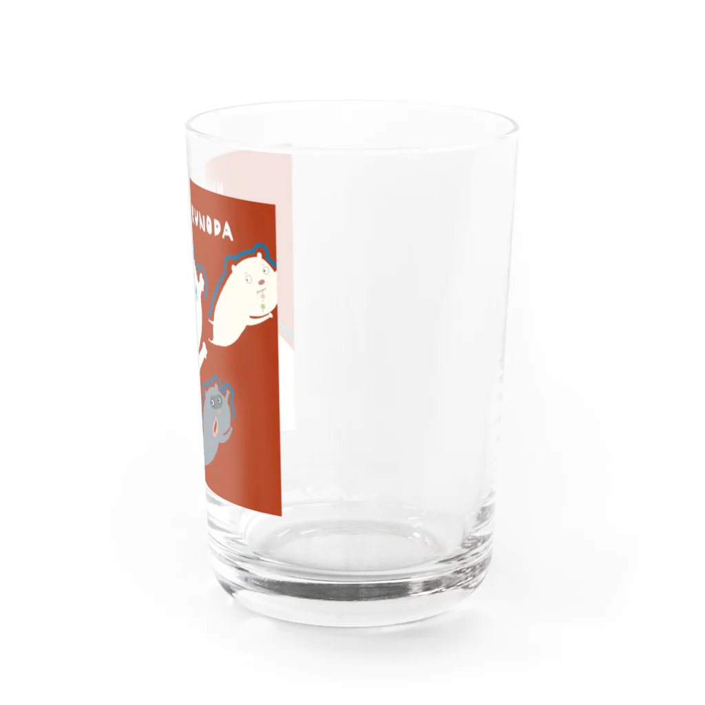 itatitatiのイタチとヌッコ Water Glass :right