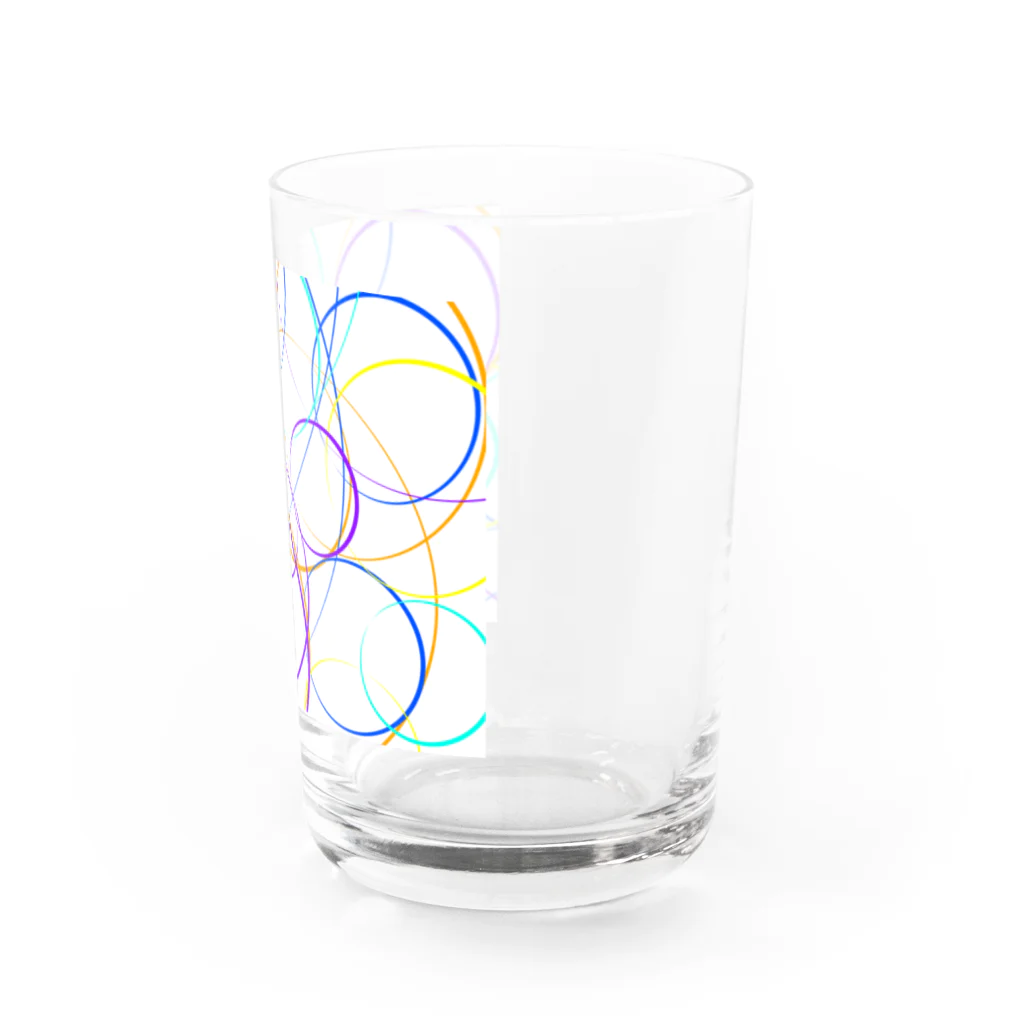 ふくふくろうのらくがきＢ Water Glass :right