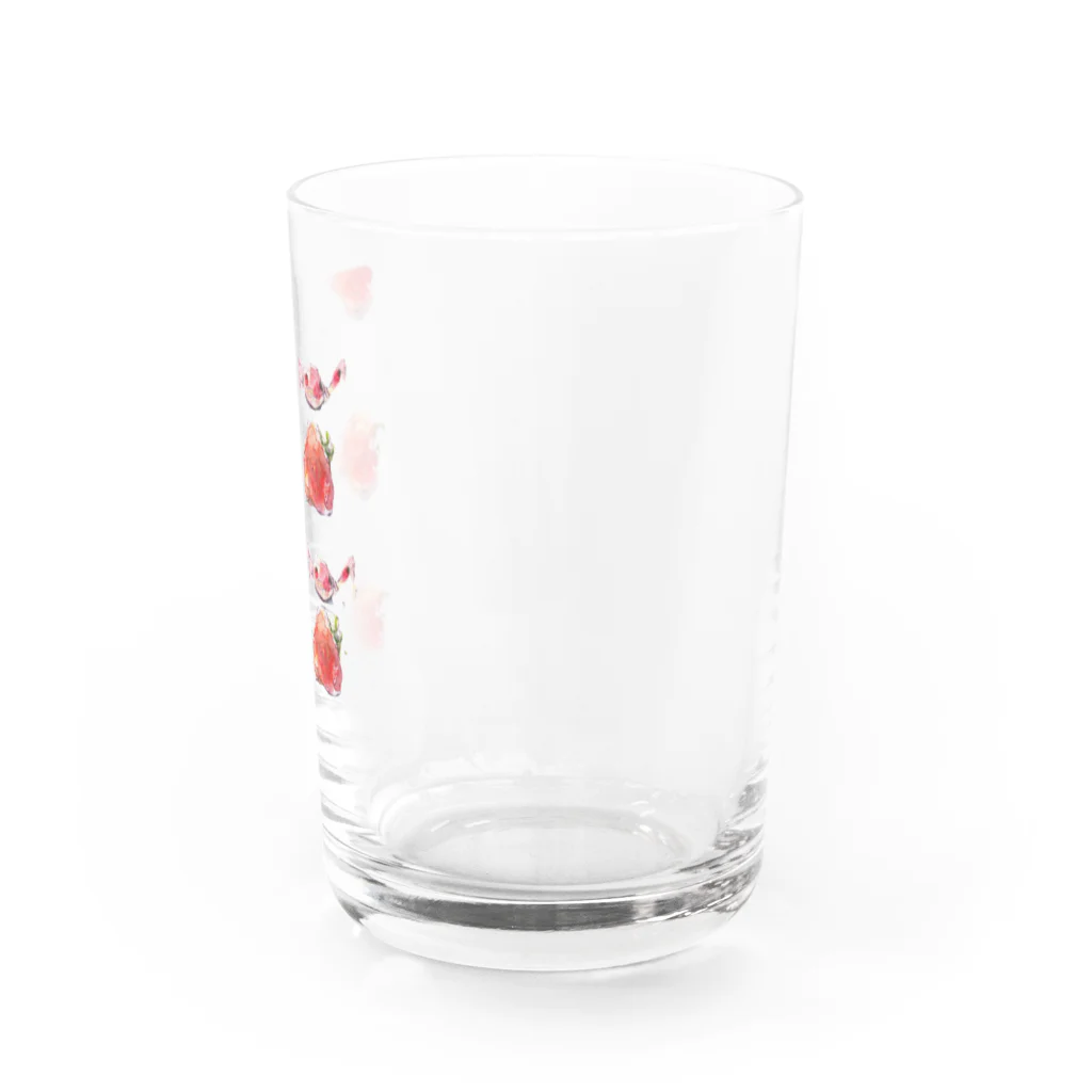 Mari Saasakiのいちご飴といちご Water Glass :right