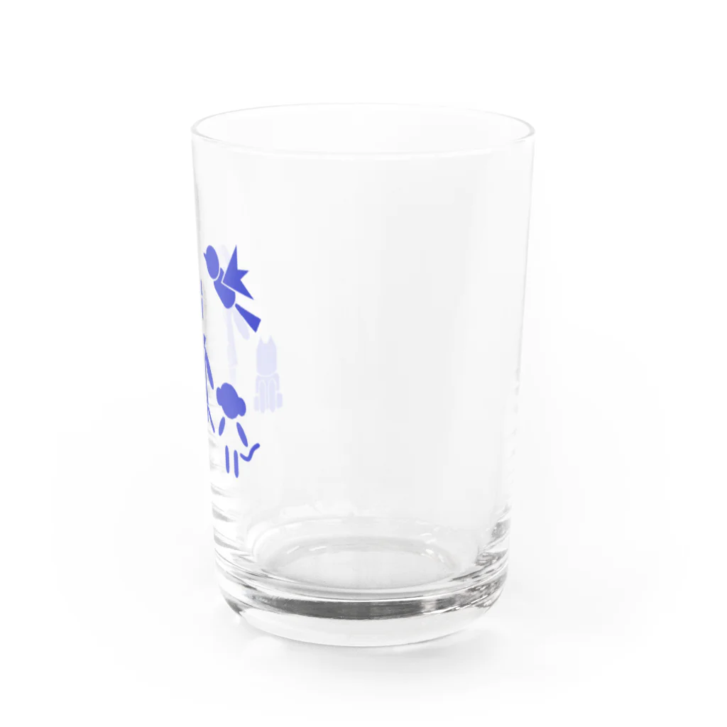 はちよんごのMOMOTARO Water Glass :right