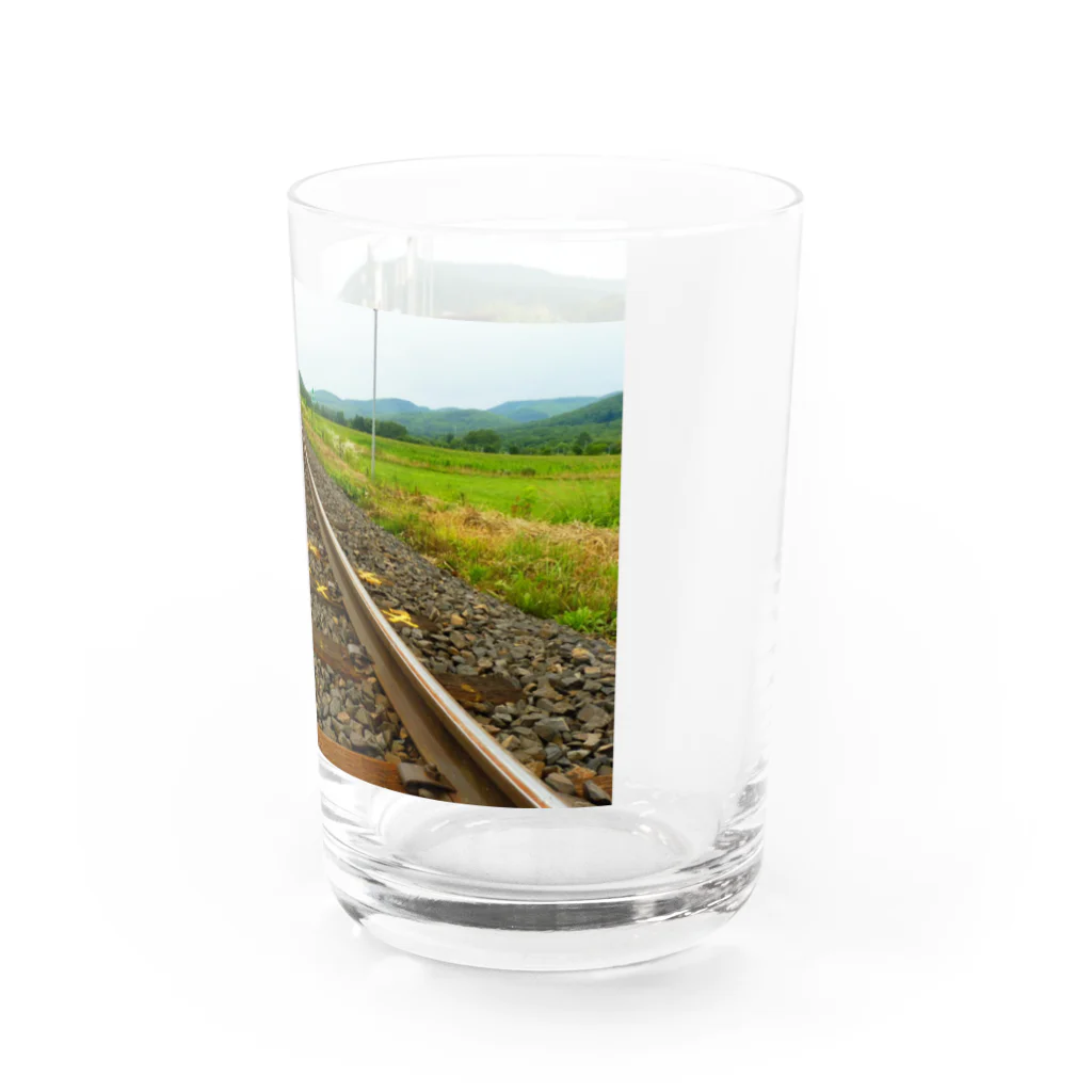 Love Trainの線路は続くよどこまでも Water Glass :right