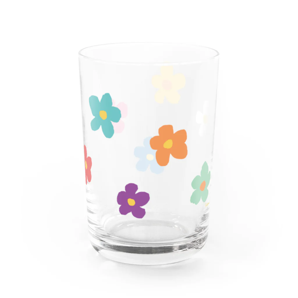 CHIBITA WEBSHOPのcolorful flour Water Glass :right