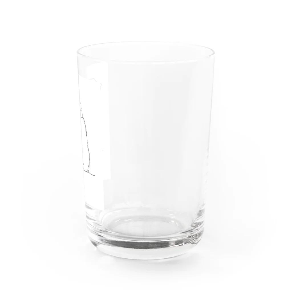 ゆるちゃん△のおさんぽしてるよ Water Glass :right