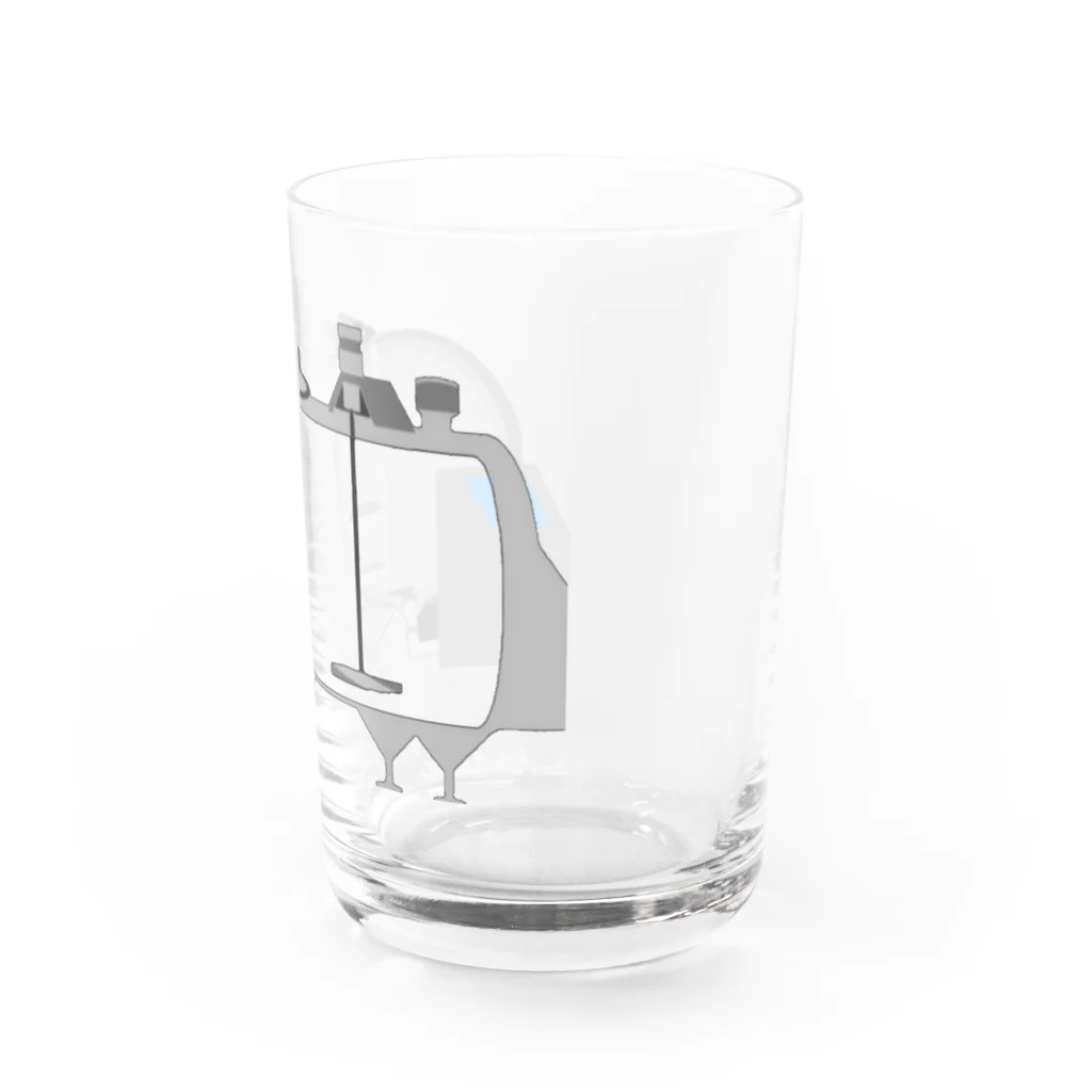 川上牧場のバルク溢れちゃうぜグラス Water Glass :right