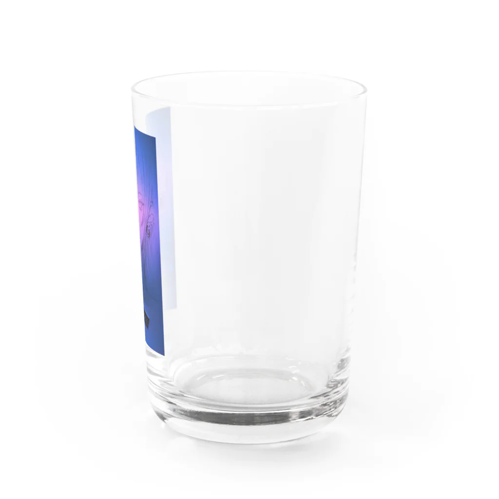 きちゅねぱちぱちの店のペインフル Water Glass :right