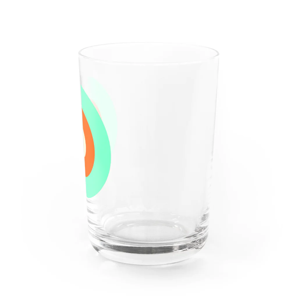 CORONET70のサークルa・ペパーミント オレンジ クリーム Water Glass :right