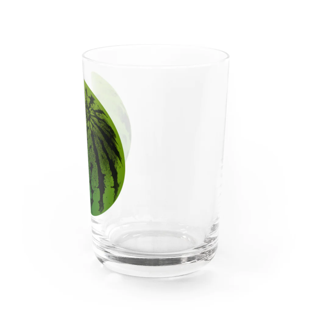 ヨープキャンが気になったのすいか -watermelon- 丸 Water Glass :right