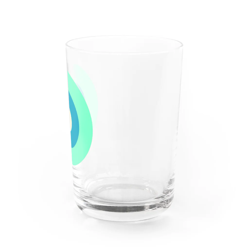 CORONET70のサークルa・ペパーミント 水色4・ クリーム Water Glass :right