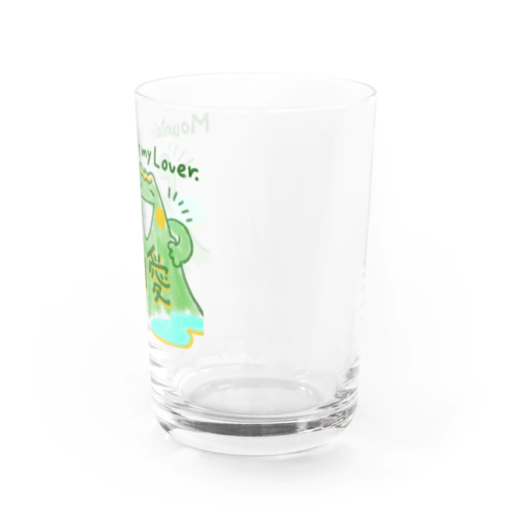 33asahiの山が恋人！ Water Glass :right