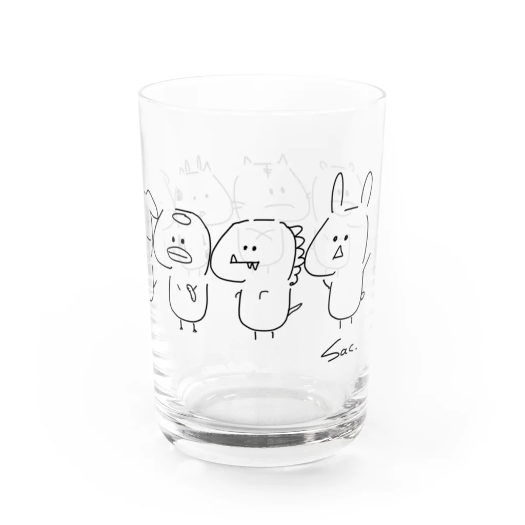 Sachi / 前向きアニマルずの前向きアニマルず Water Glass :right