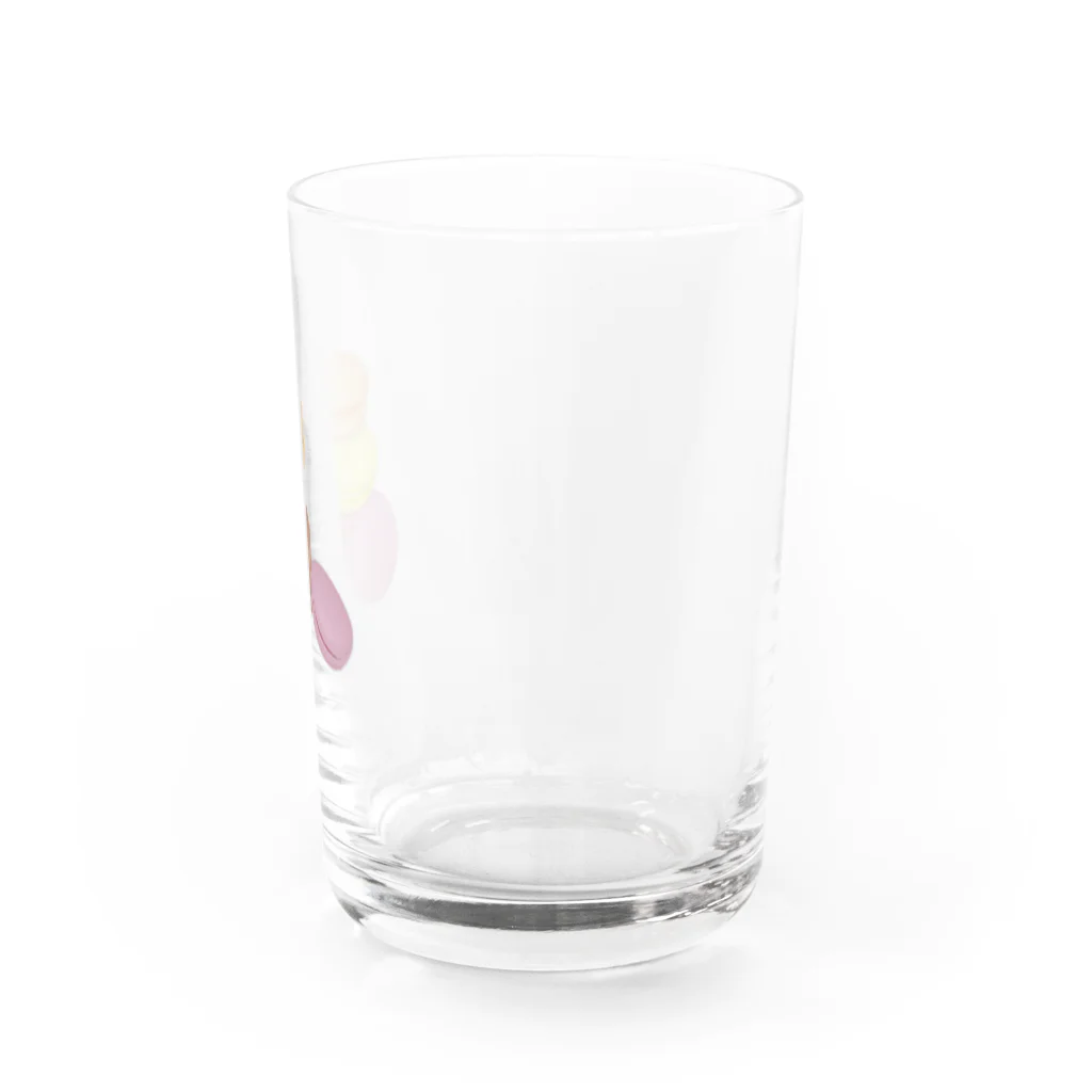 ひろかわ/とびだす雑貨屋さんのマカロンタワー Water Glass :right