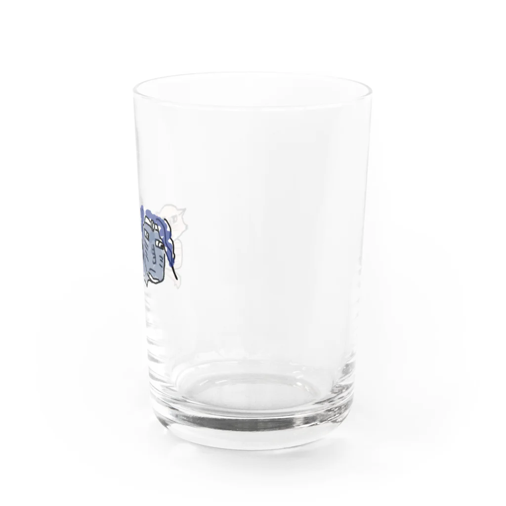 しゃ一ぷーるの洗熊の奇妙なスタンド Water Glass :right