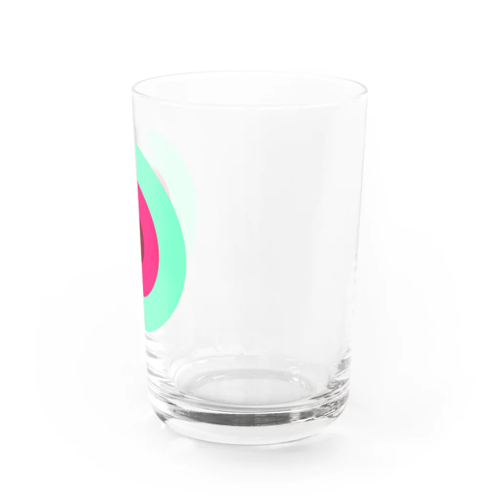 CORONET70のサークルa・ペパーミント・ショッキングピンク・ チョコ Water Glass :right