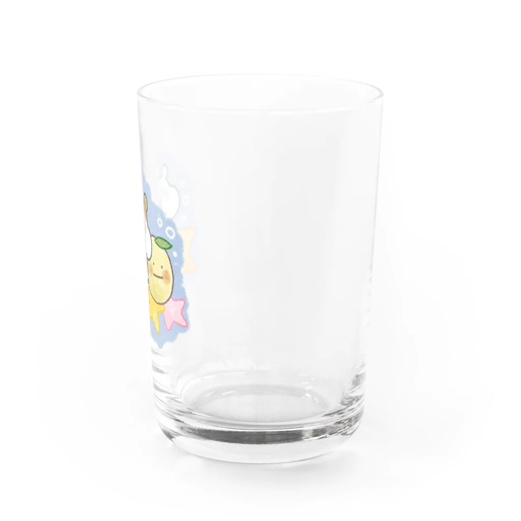 みやたに。工房のハムスターとゆずスカッシュ Water Glass :right