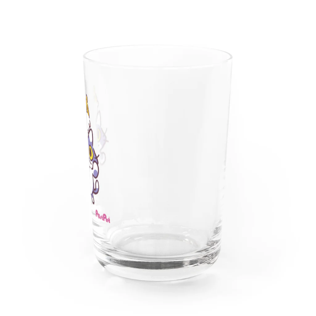 PostPet Official Shopのフロとジンパチの友情 Water Glass :right