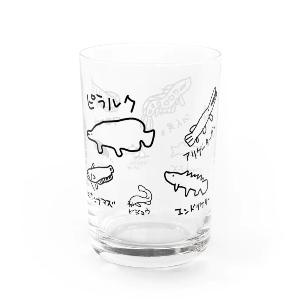 いきものや　のの（別館）の淡水魚たち　にい Water Glass :right