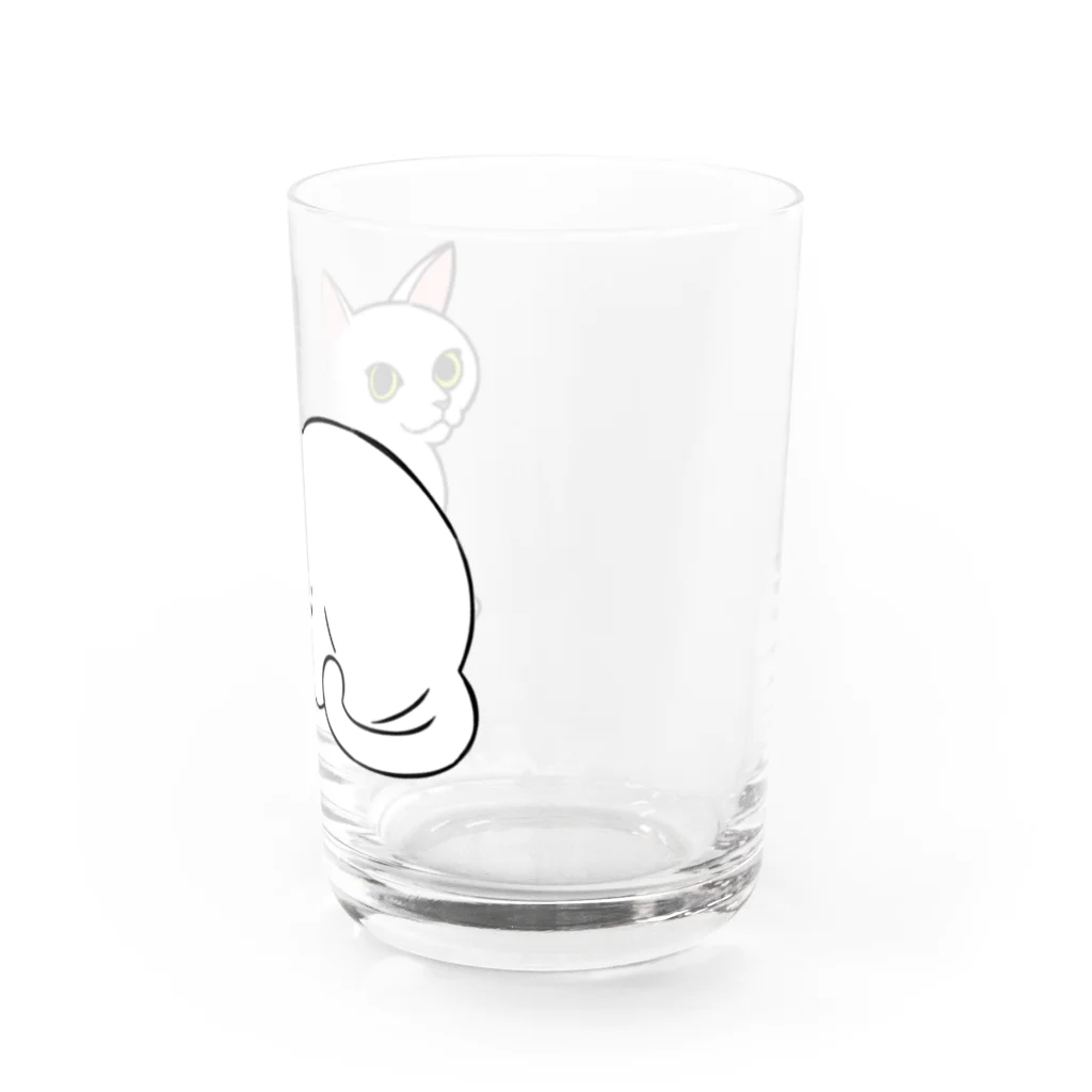 ねこの巣の猫 Water Glass :right