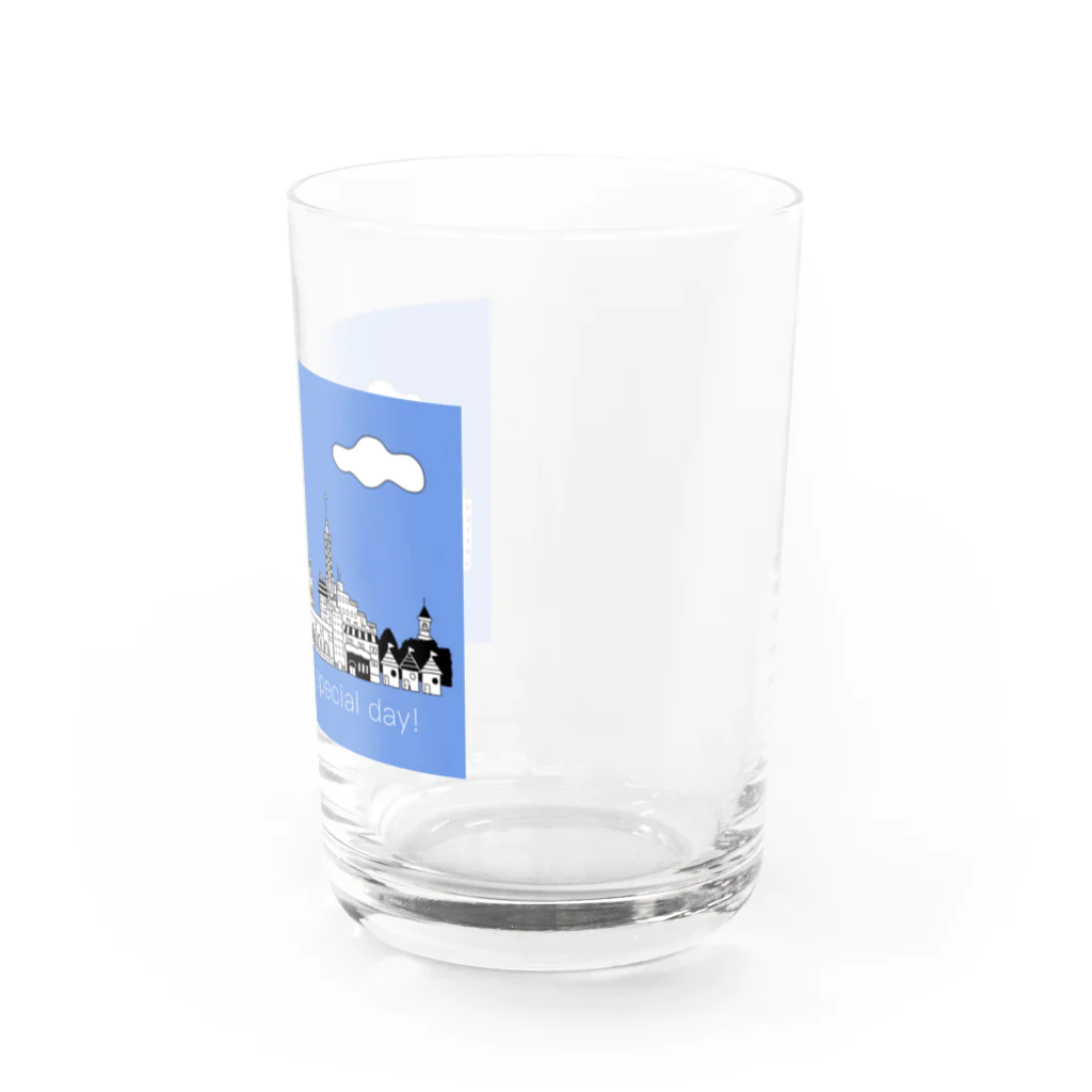 Cocokoの街並み Water Glass :right