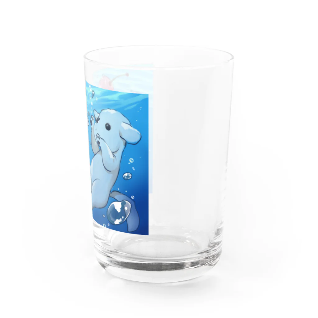 こた山のスメルズ・ライク・ドッグ・クリームソーダ Water Glass :right