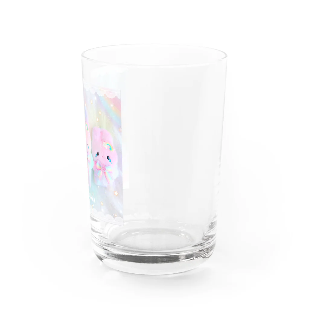 PARU HIMAの虹色泣き虫ふわうさ Water Glass :right