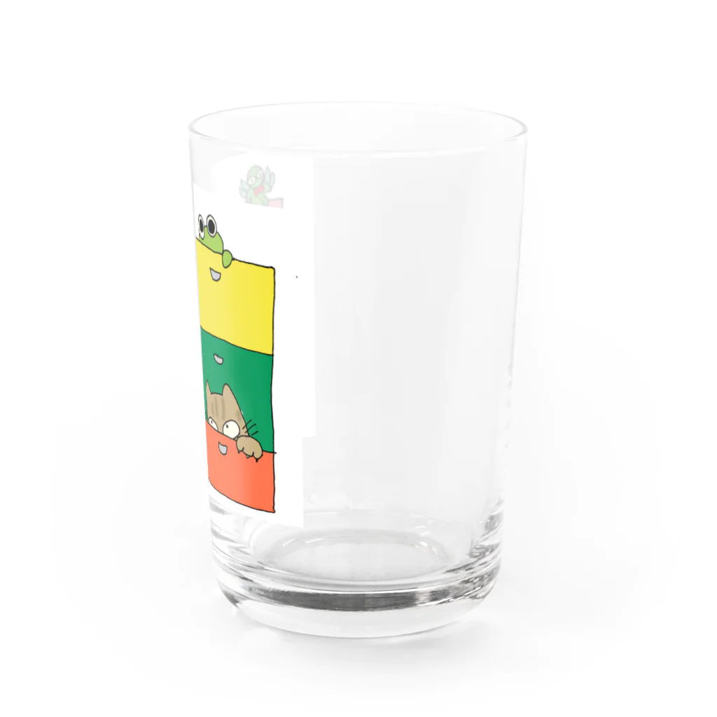 yama-onの引き出しで遊ぼ！ Water Glass :right