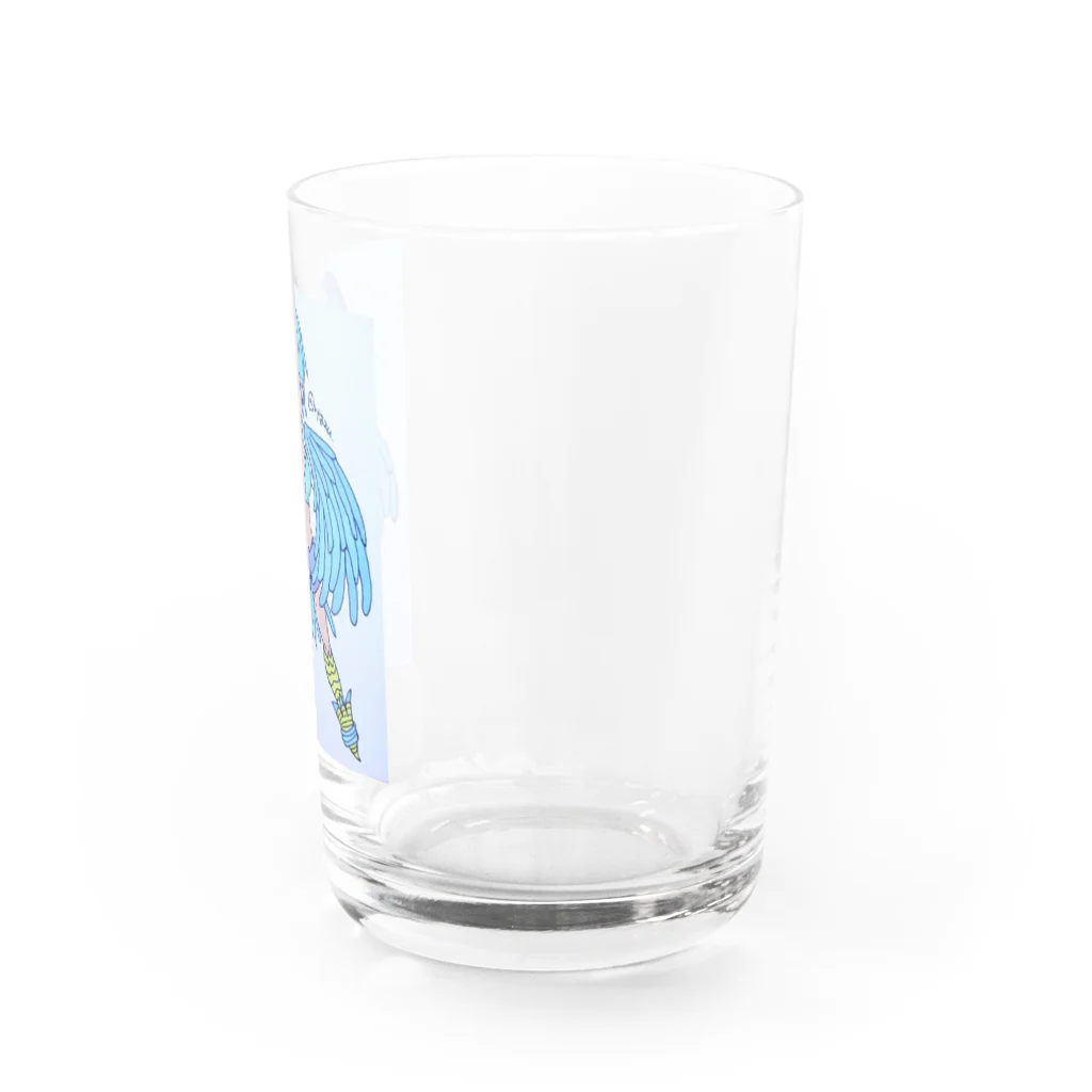襾川いん@不退転(自由なる青:Freiheit Blau)のセイレーン壱河ちゃん Water Glass :right