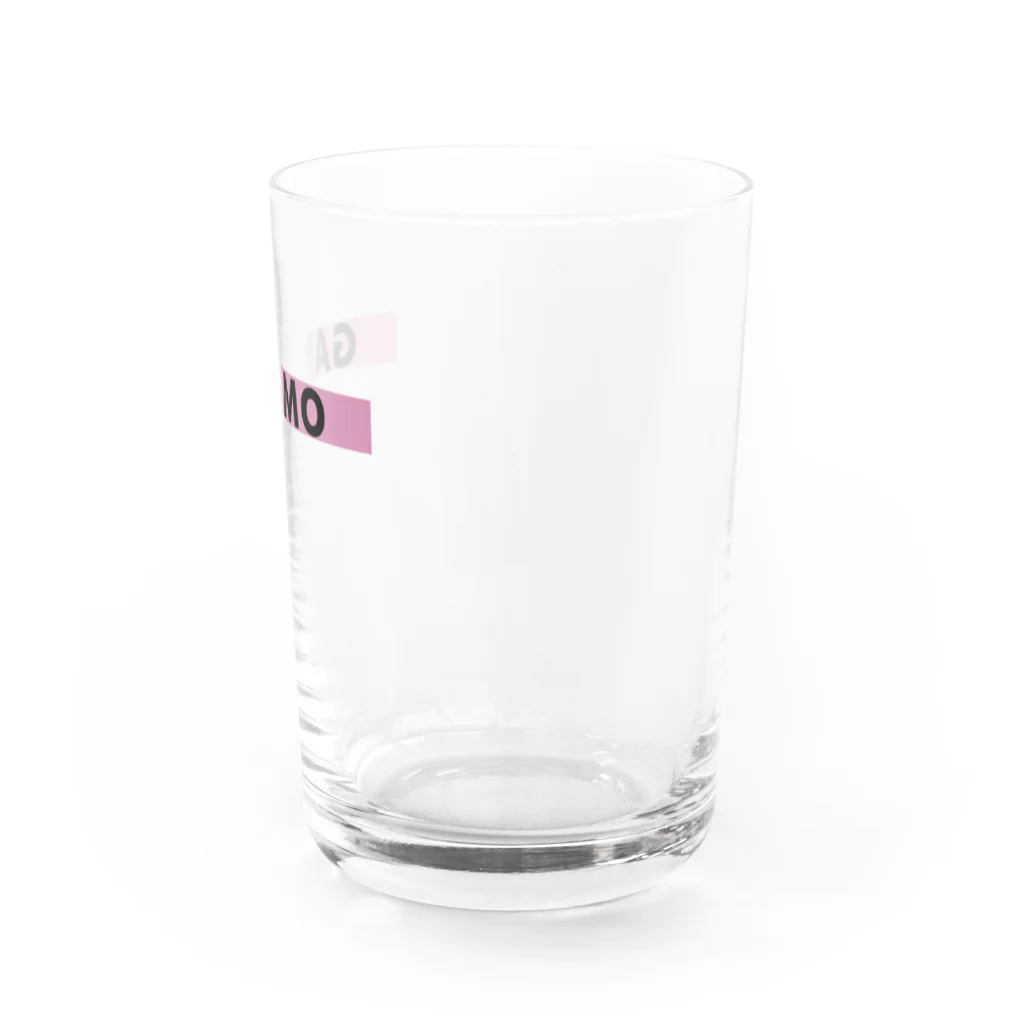 ねこネコ猫cat. 偉人∞のGANMO Water Glass :right