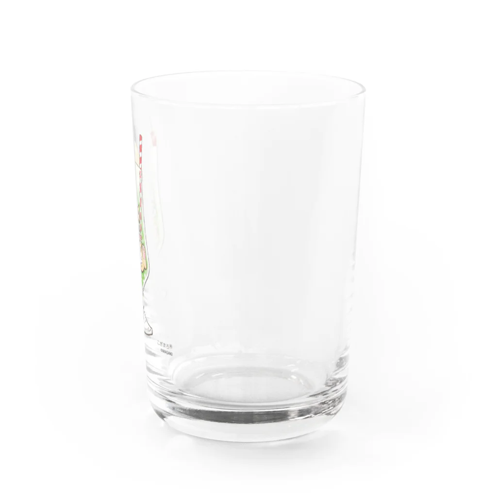 こぎまろのクリームソーダグラス Water Glass :right