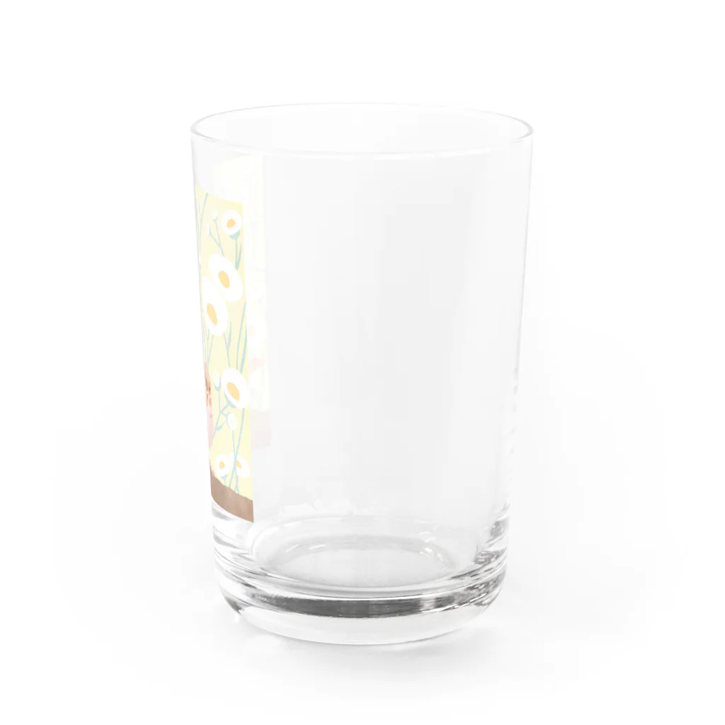  はらだかおり |  Kaori Haradaのお花とスズメさん Water Glass :right